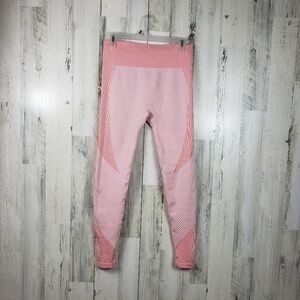 new mix pink leggings women's size large